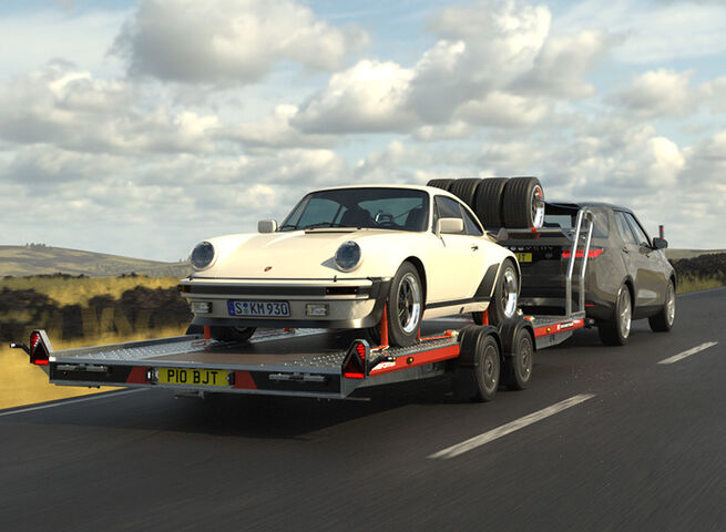 Otevřené přívěsy pro automobily