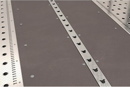 Střední kotevní lišta