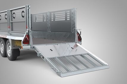 Univerzální zadní panel z hliníkové sítě