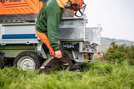Zadní podpěrné stojky