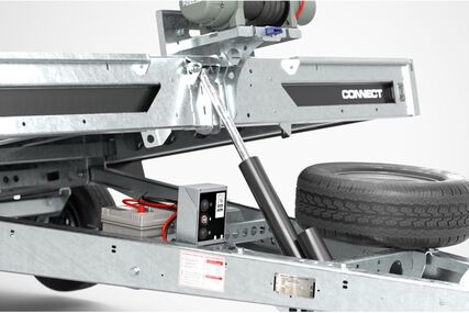 Elektricky naklápěcí ložná plocha