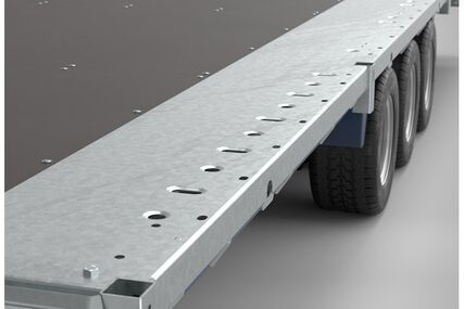 Děrovaná ocelová ložná plocha