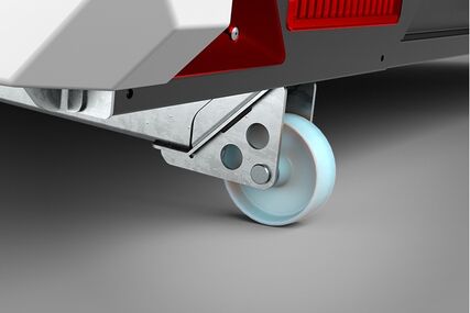 Zadní podvozkové válečky