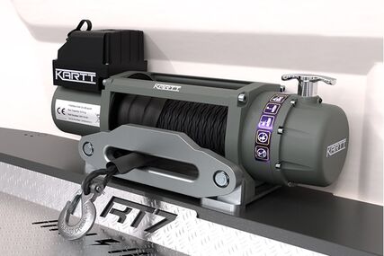 Výkonný elektrický naviják