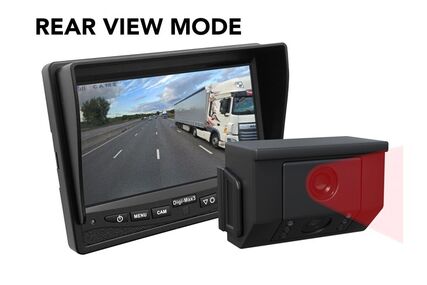 Dvojitá kamera – couvací / zadní pohled