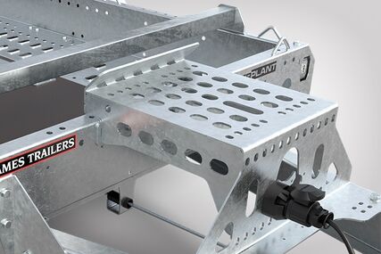 Opěrka lopaty bagru