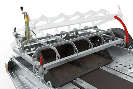 Úložný prostor na lopaty