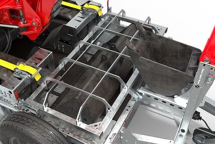 Úložný prostor na lopaty